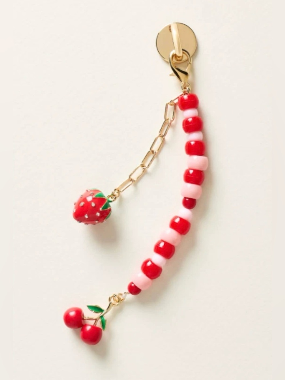 Anthropologie Beaded Phone Chain